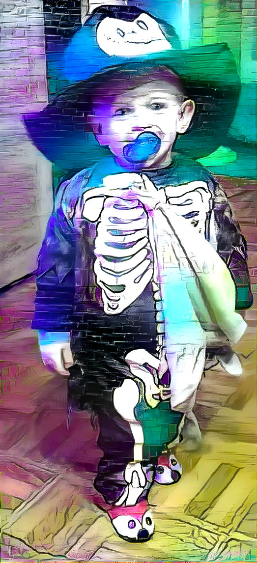 Baby skeleton