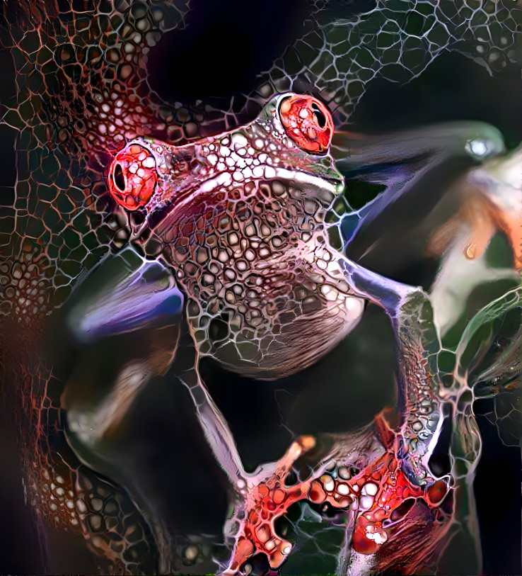 Red Eye Tree Frog v1