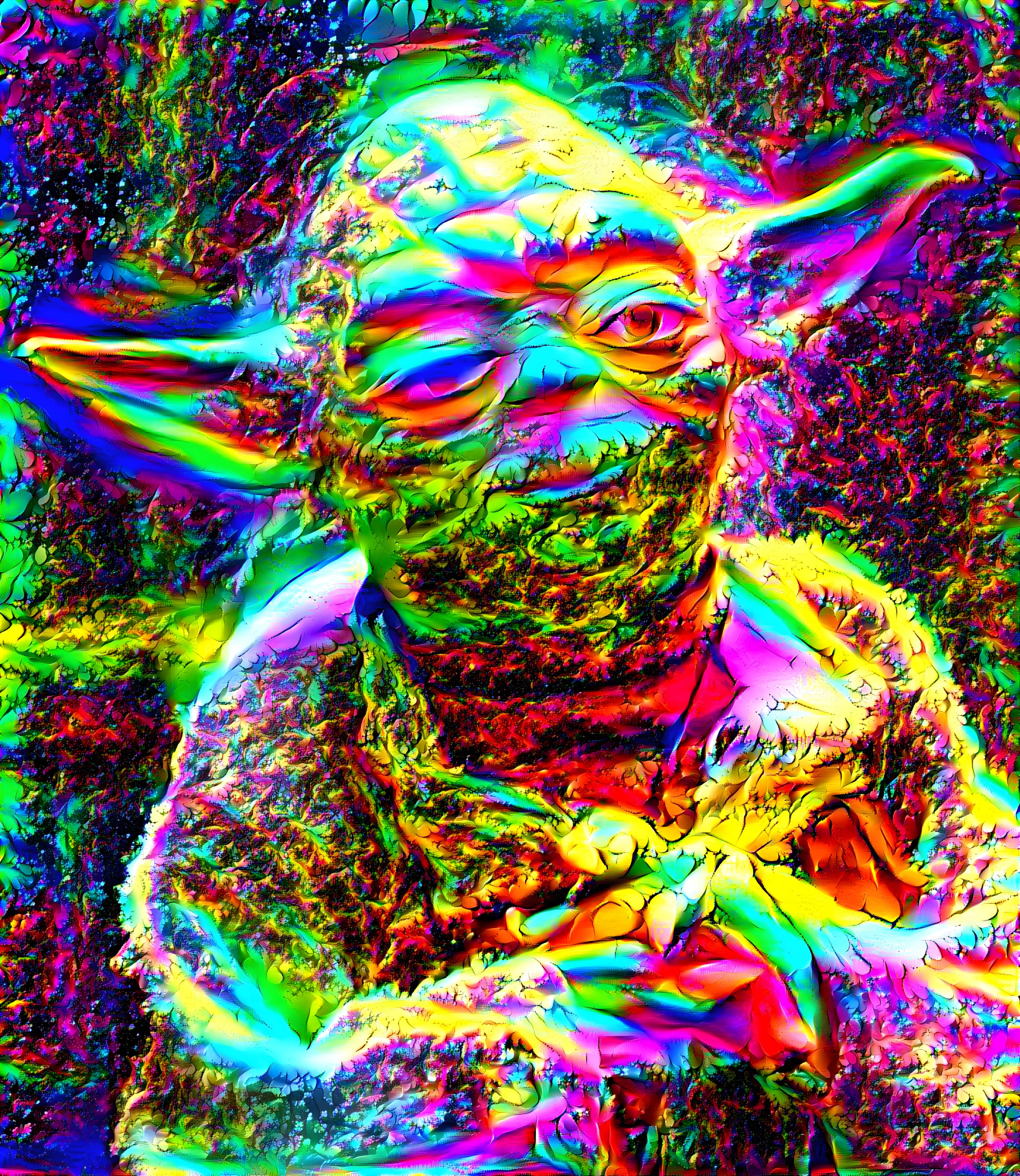 Trippy yoda