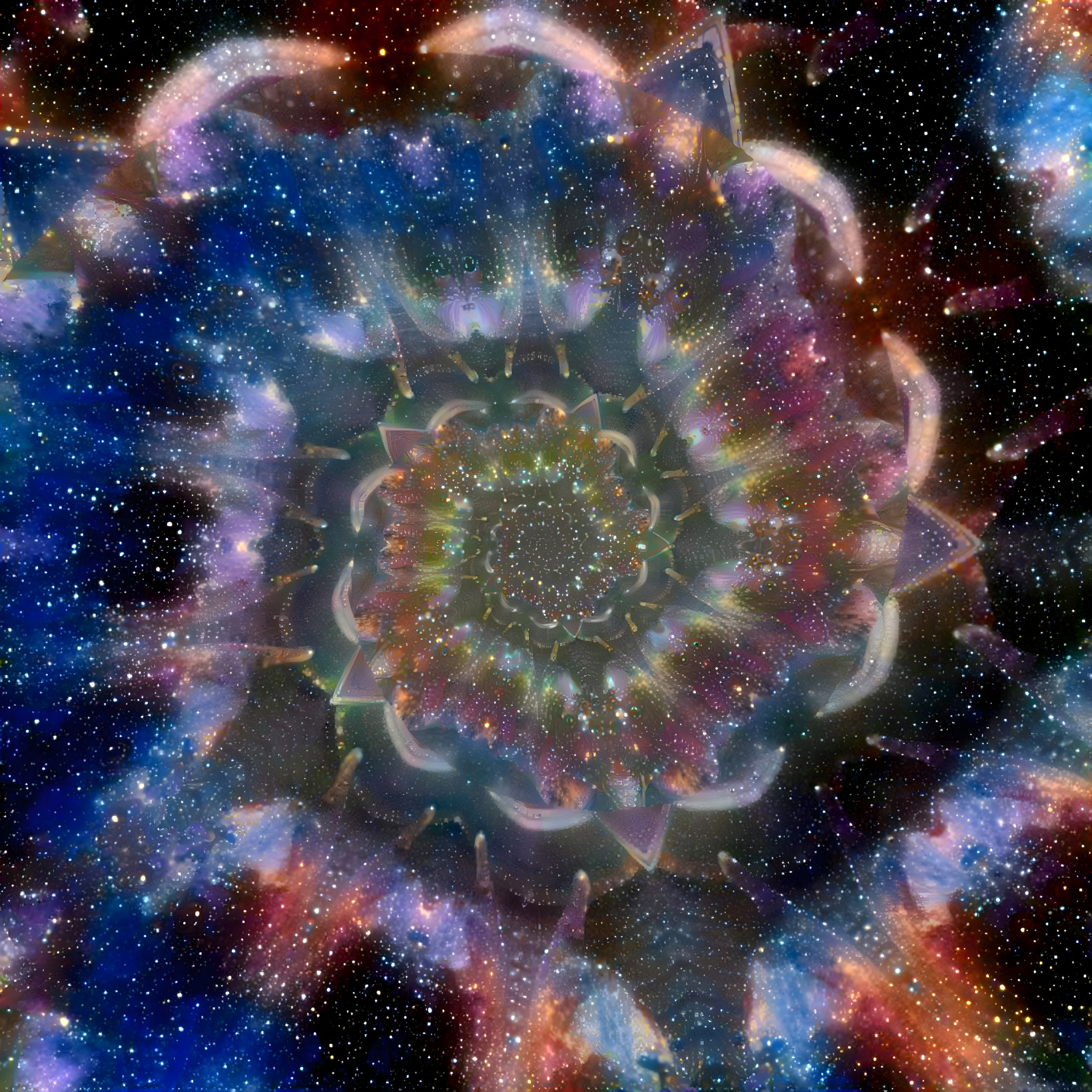 Spiral Space Fractal 