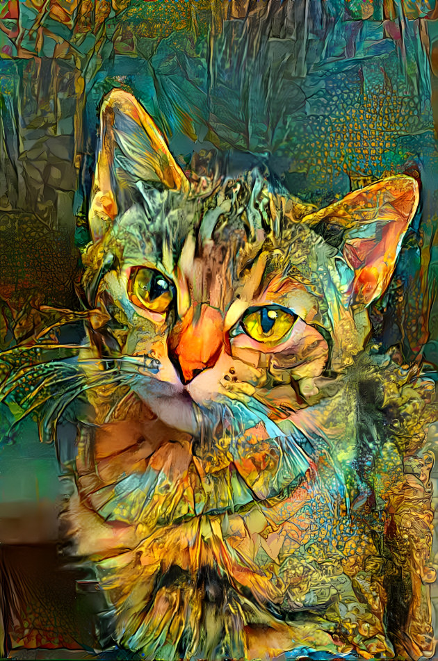 FIshy Tabby Cat