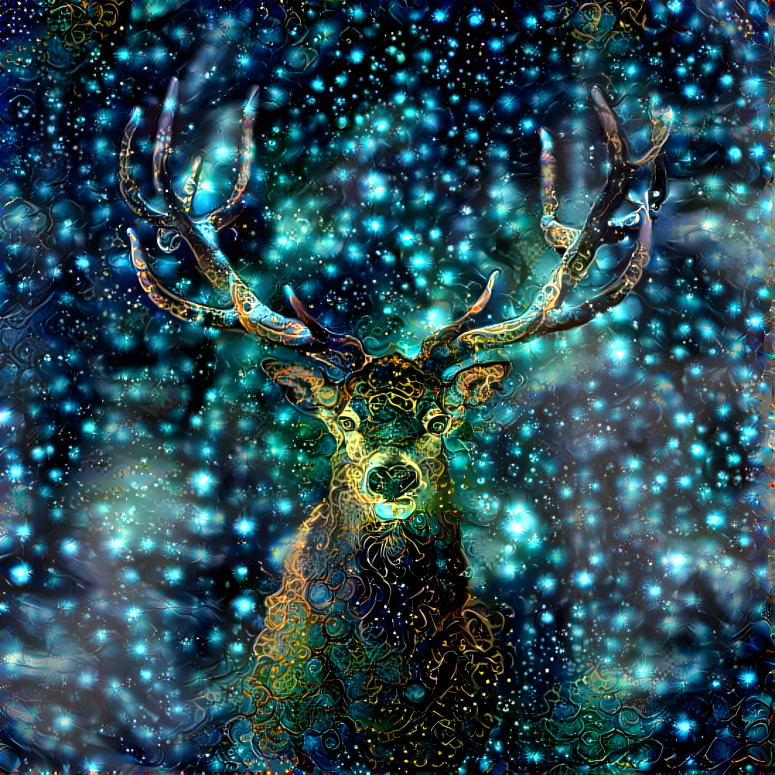 gilded stag