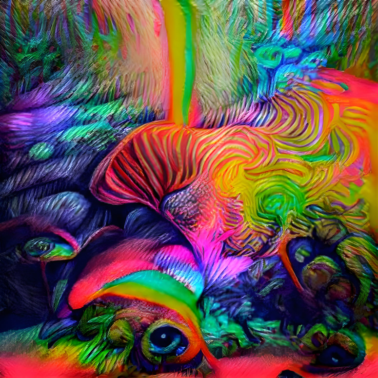 Psychedelic colours