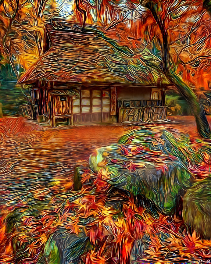 Autumn cottage