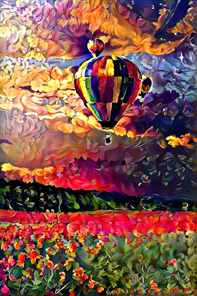 Broad strokes hot air balloon 