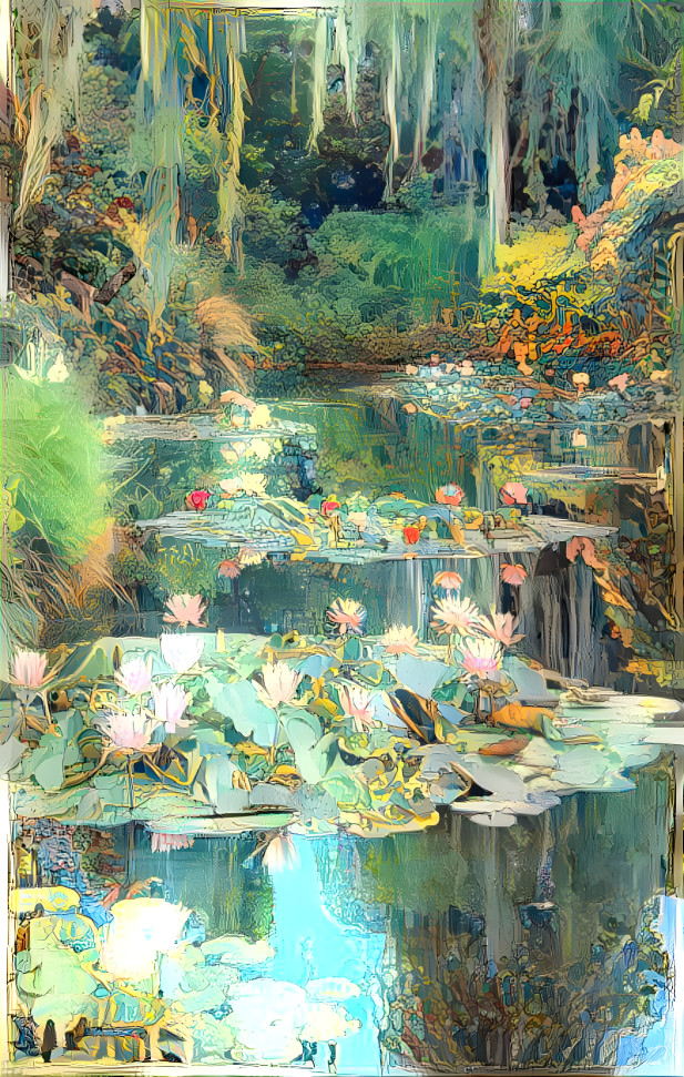 Enchanted waterlillies