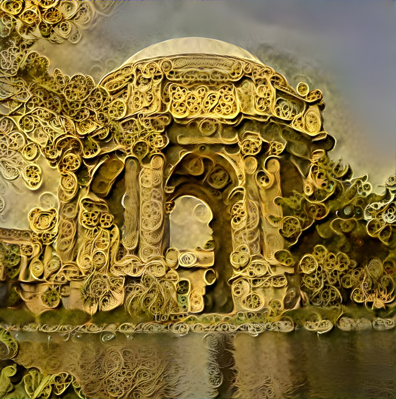 Golden palace of fine arts