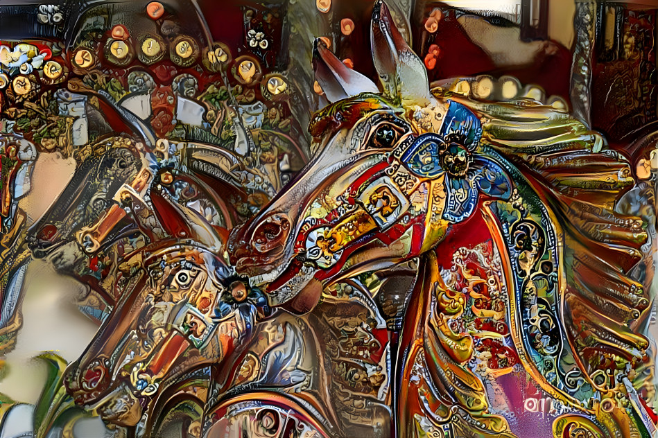 Carousel horses