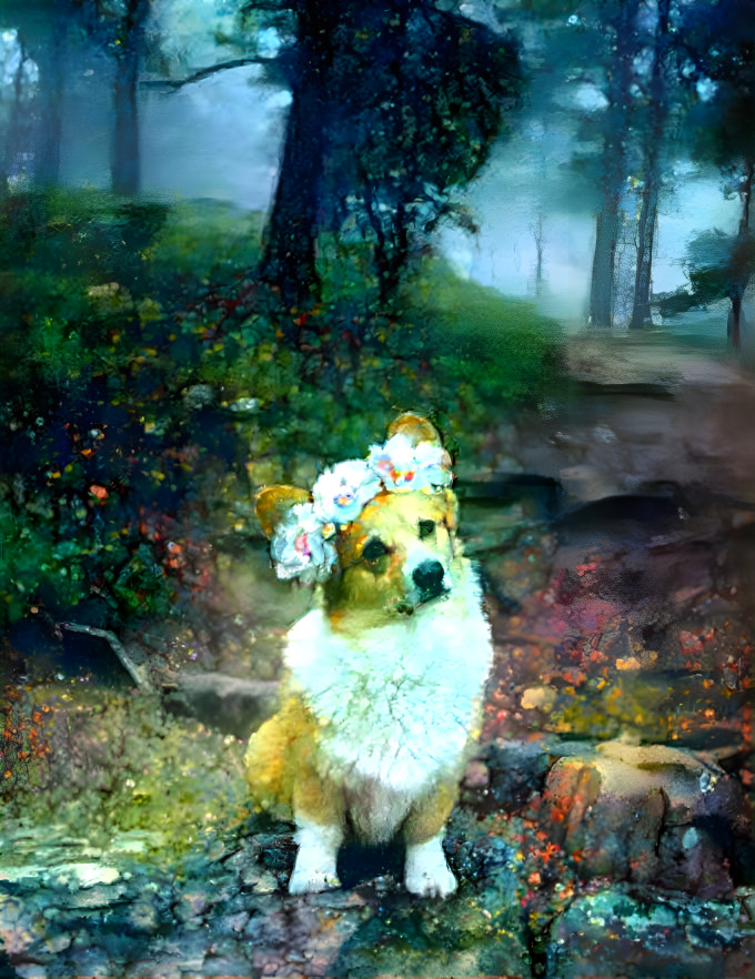 Corgi queen