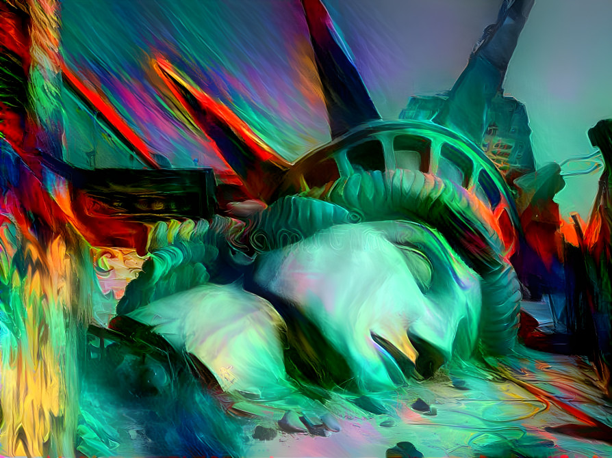 The fall of liberty