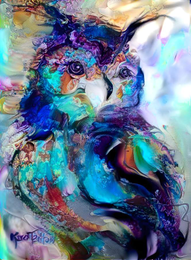 Watercolor owl