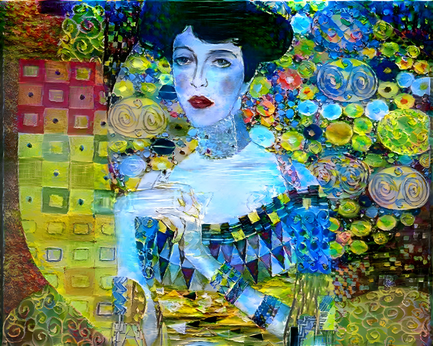 Gustav klimt with some pizazz 