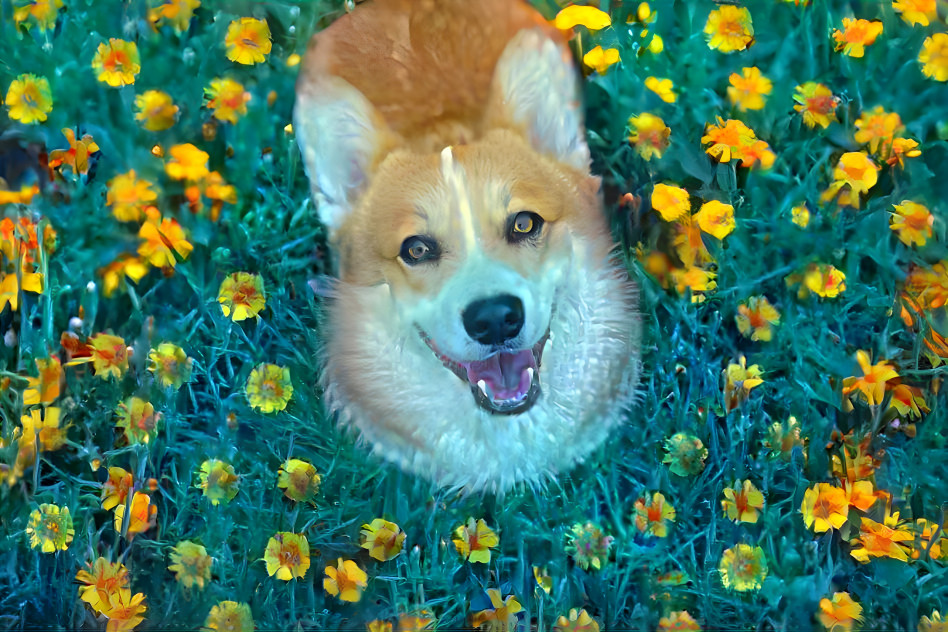 Happy Corgi