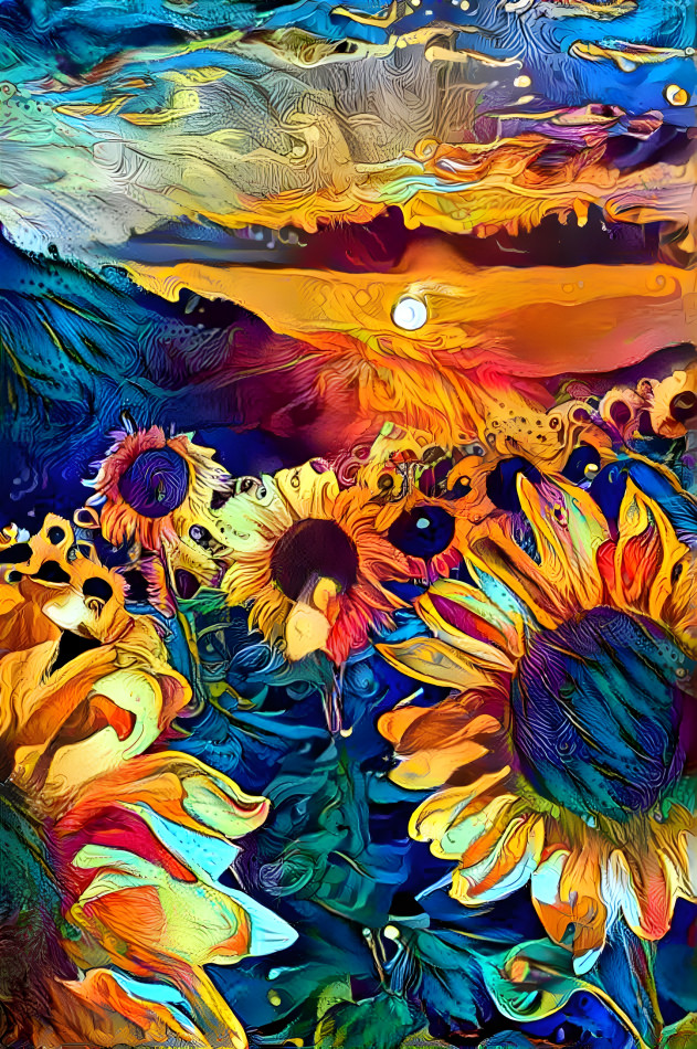 Sunflower fields