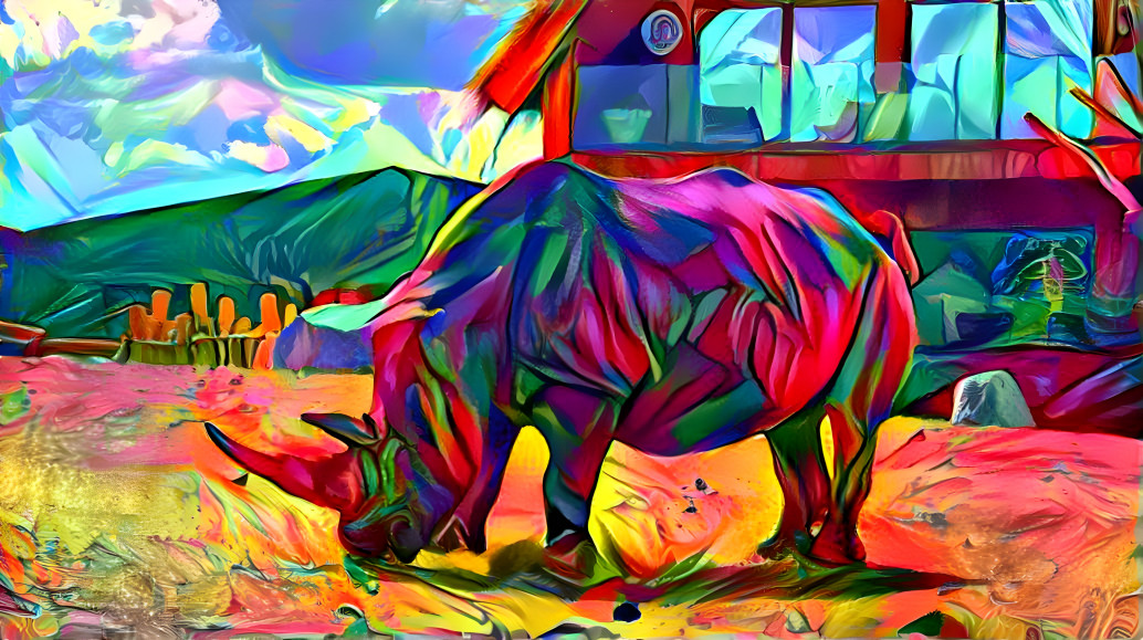 Psychedelic Rhino