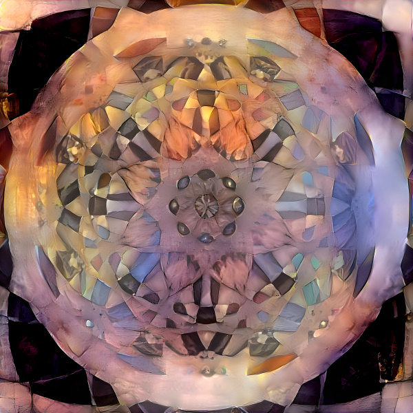 dream of sacred caleidoscope flower geometry