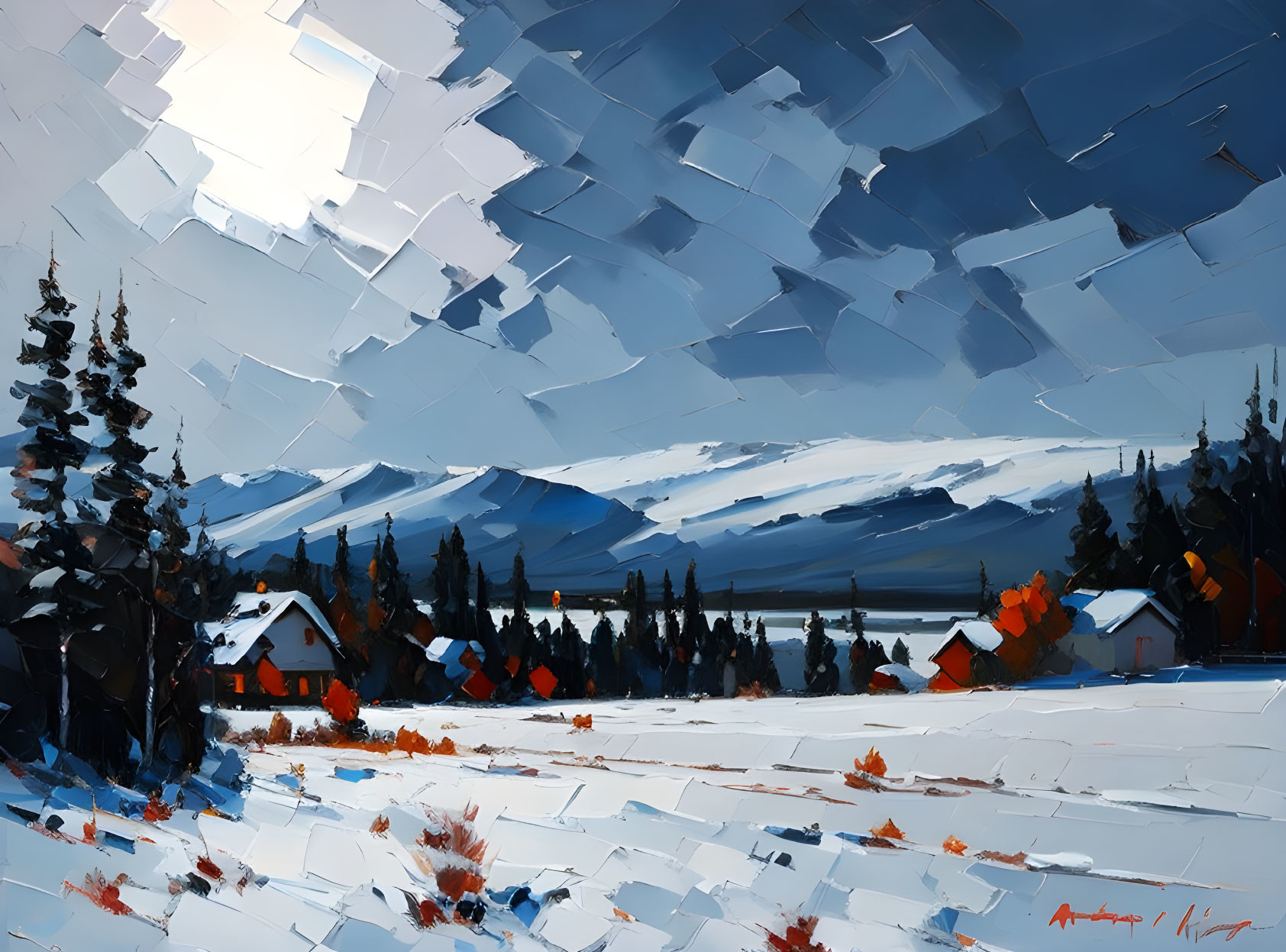 Winter landscape