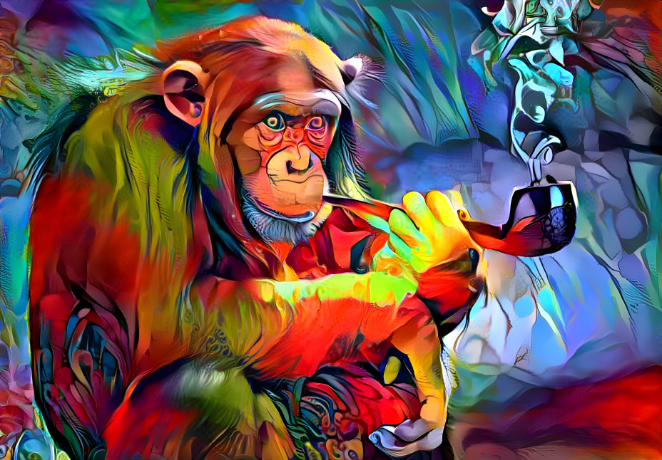 Smoking Monkey