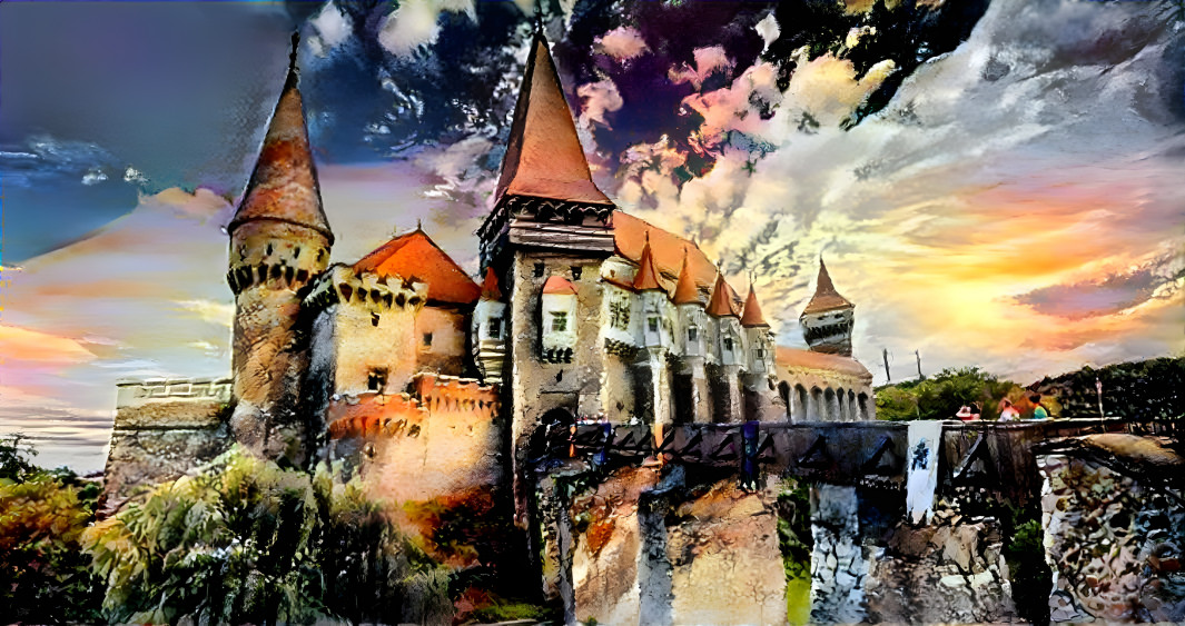 Corvin castle , Romania