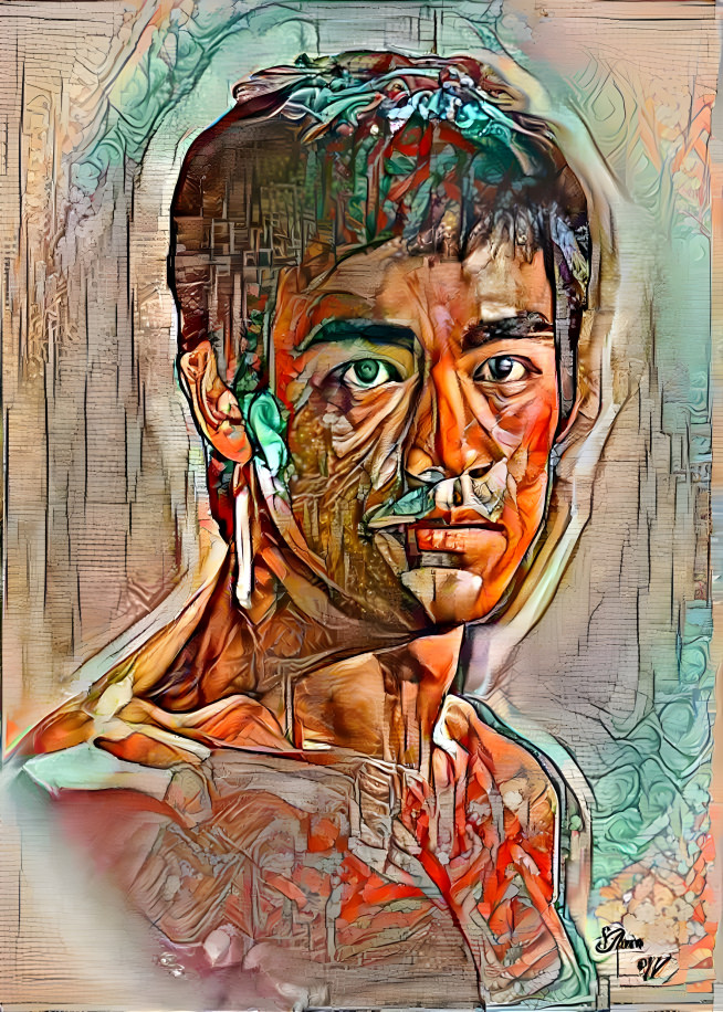 Bruce Lee portret