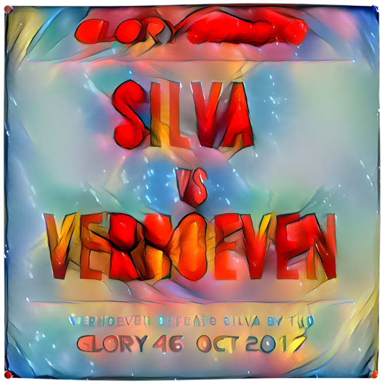 Glory silvq vs verhoeven