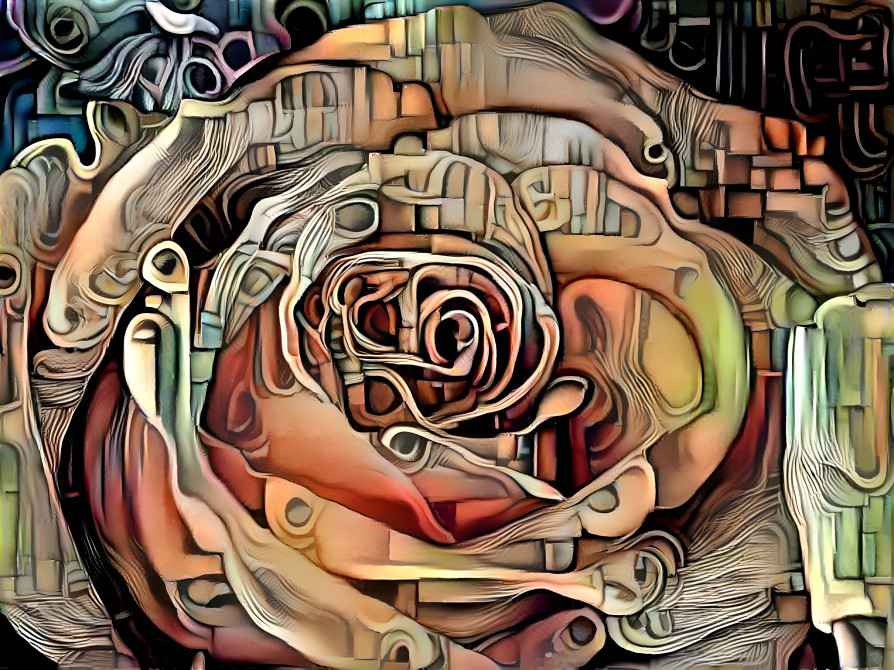 deconstructed rose