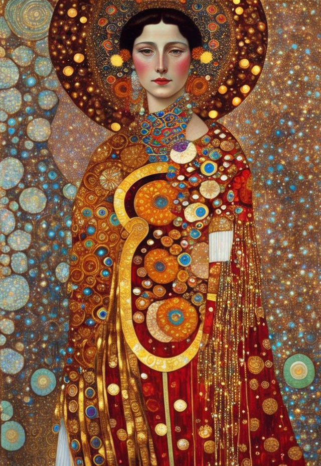 Klimt style 