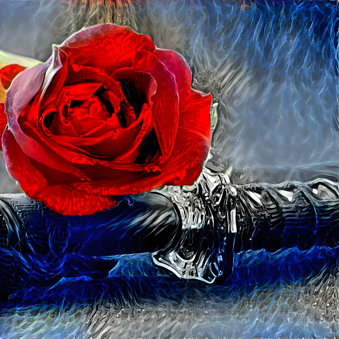 Red Rose & Sword