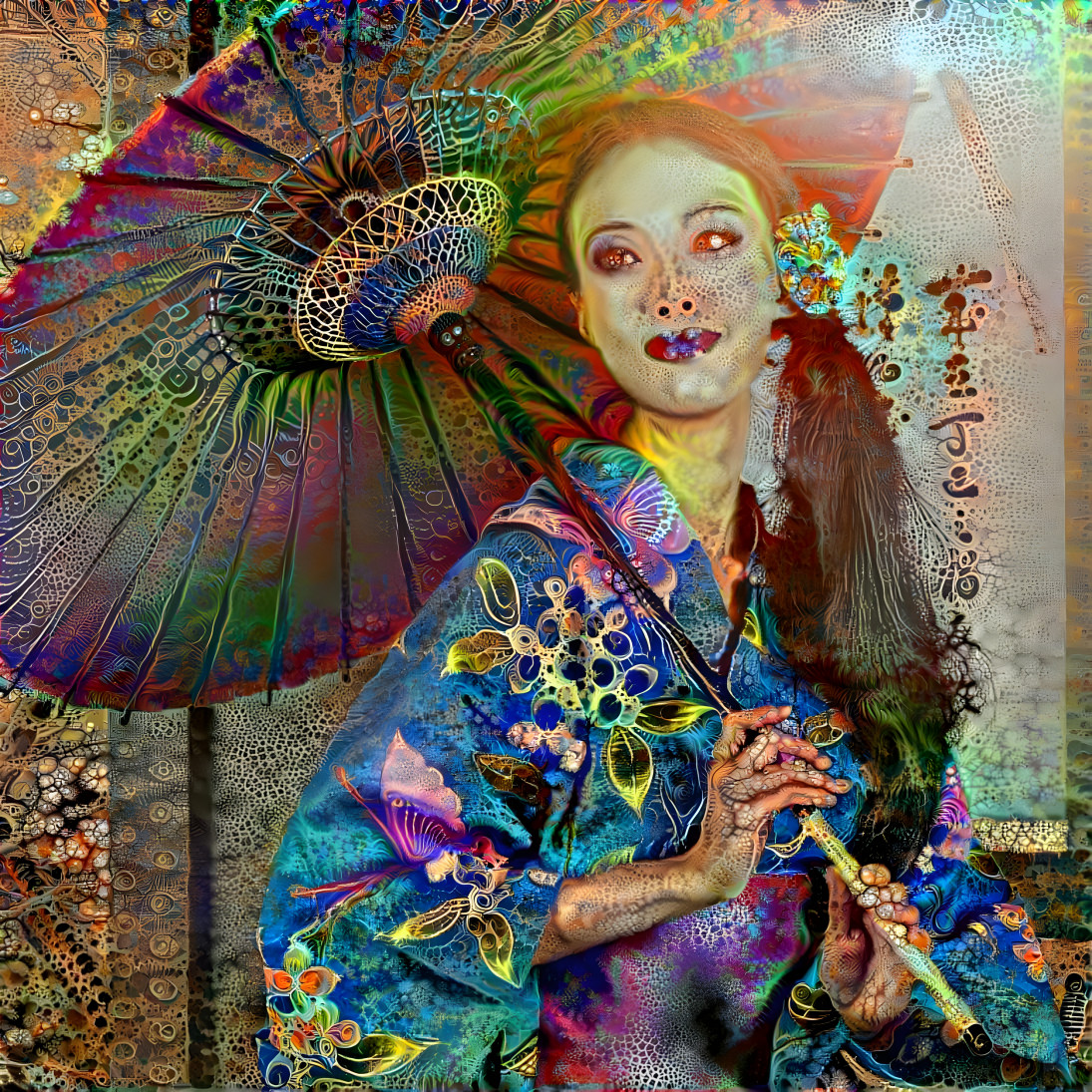 Deep Kimono Japanese Girl