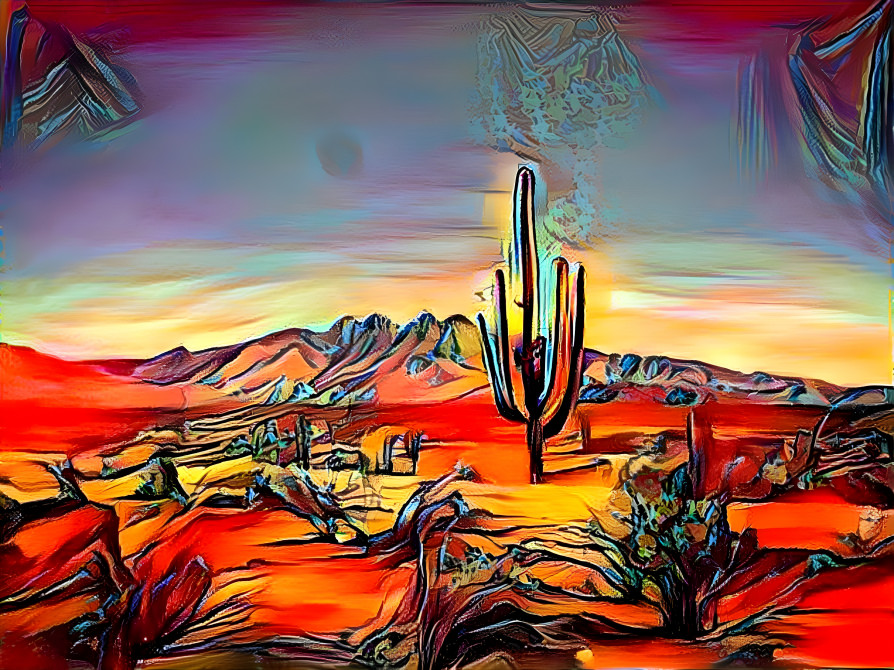 Desert landscape