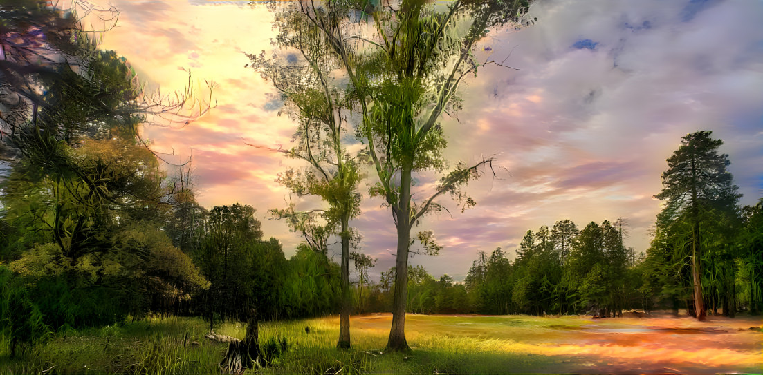 Meadow Landscape up on the Mogollon Rim