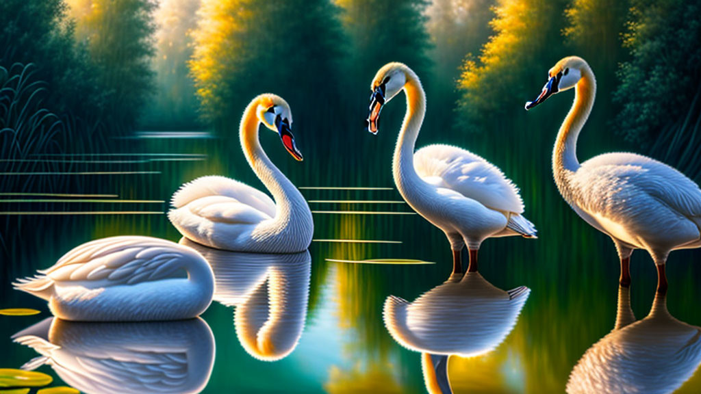 swans