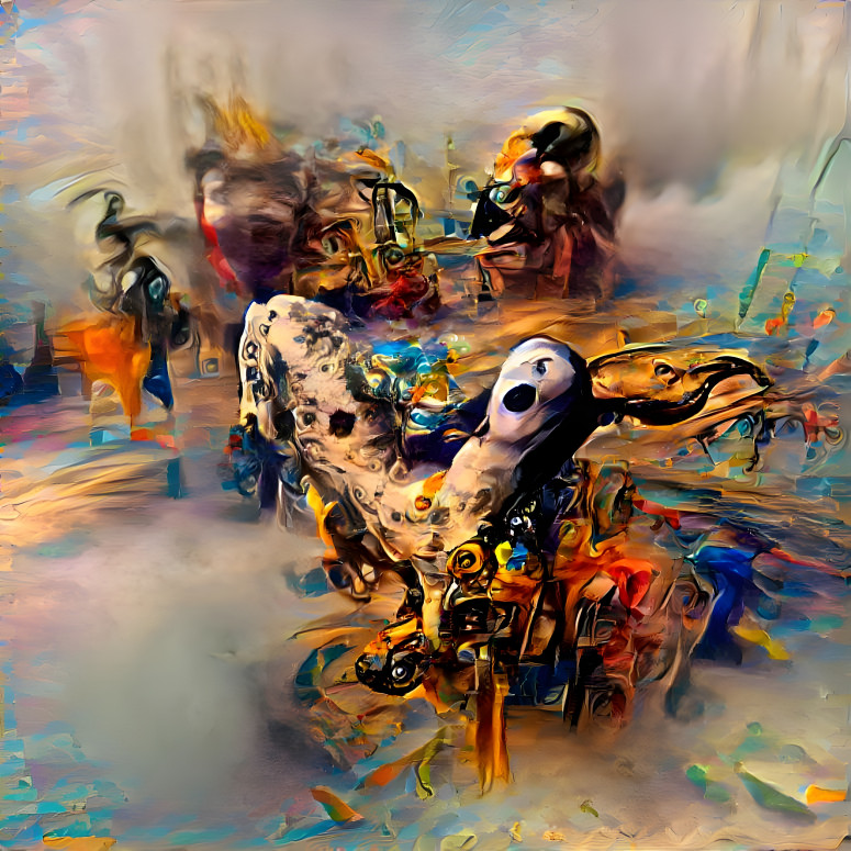 Ghost of Jackson Pollock