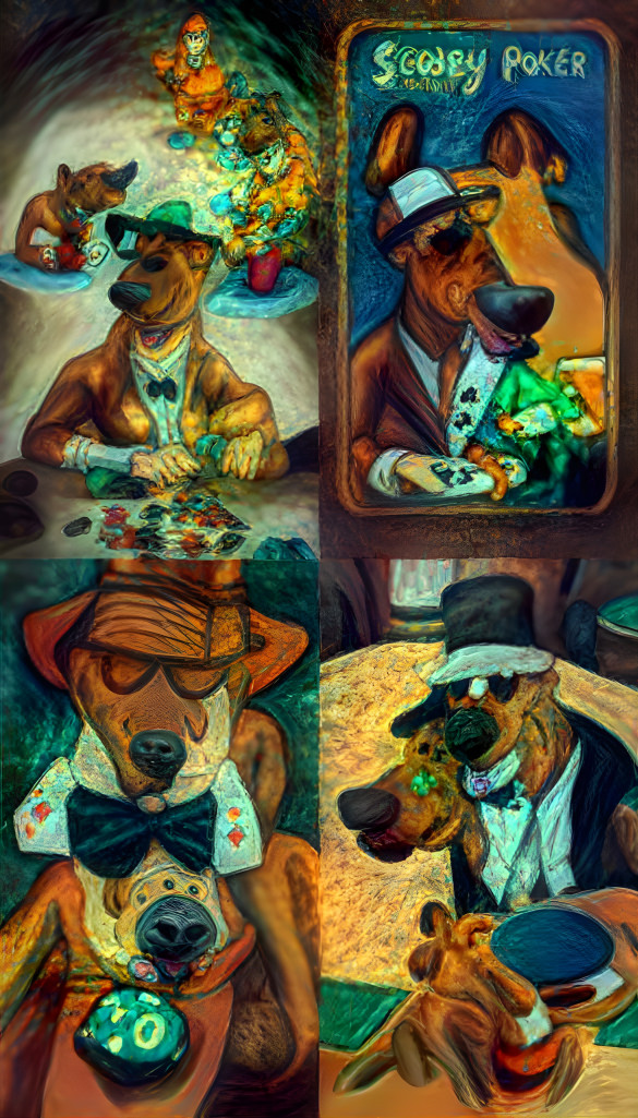 Dogs Playing Poker