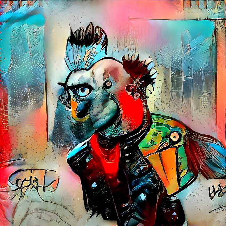 Punk Named Parrot