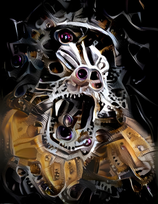 A clockwork baboon