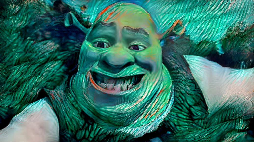 pine tree shrek