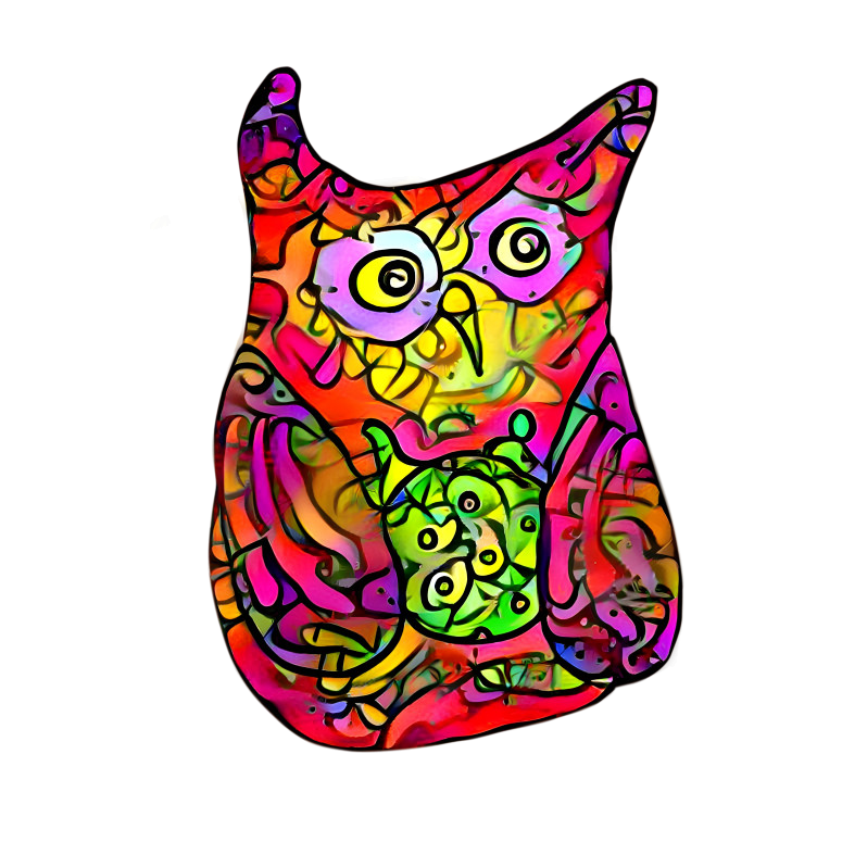 Stain Glass Owl