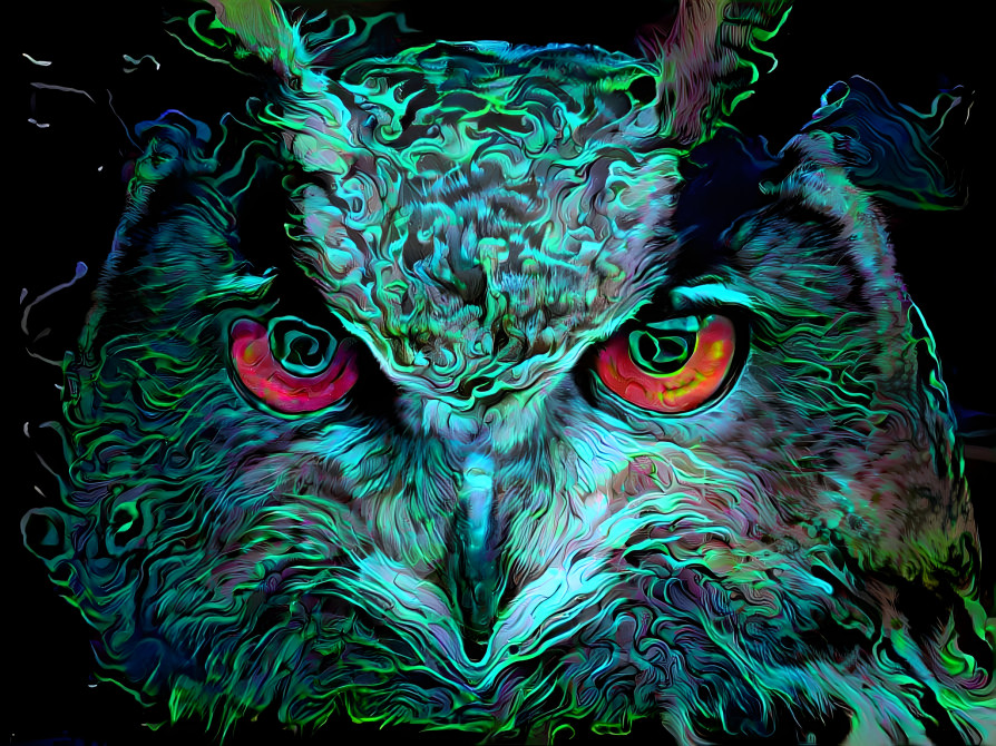 Glowing Owl