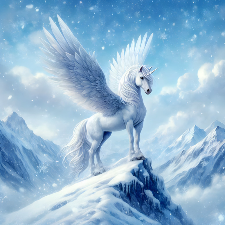 Snow Pegasus