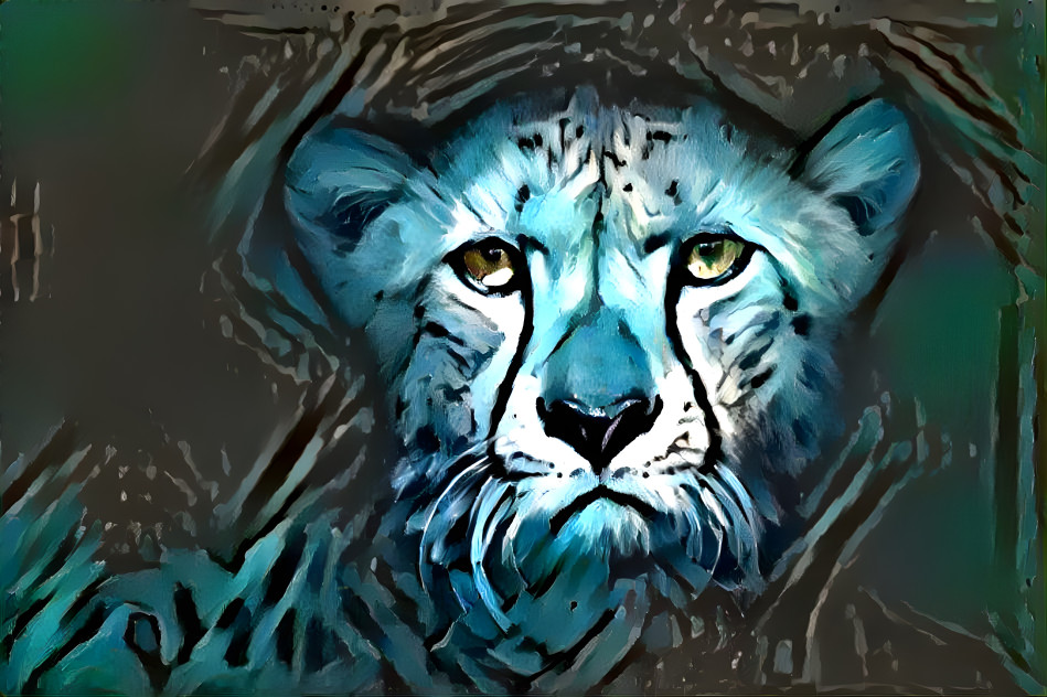 Blue Cheetah