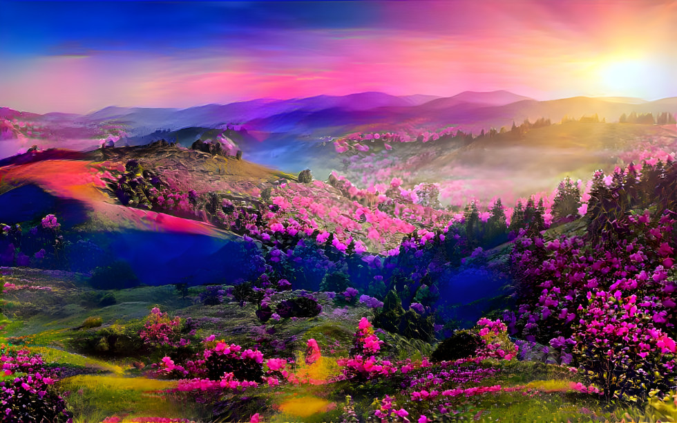 Flowers Landscape