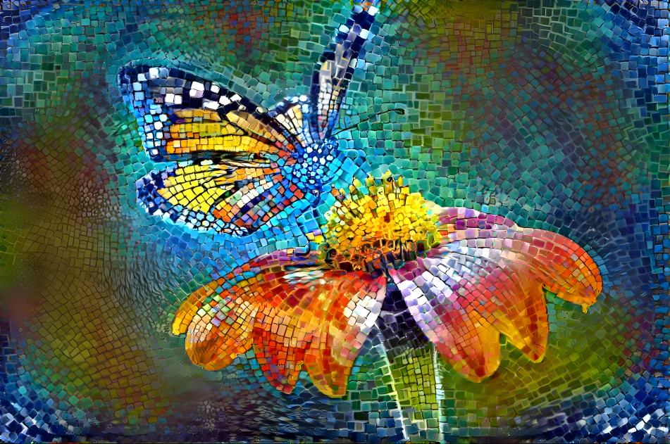 Mosaic Butterfly