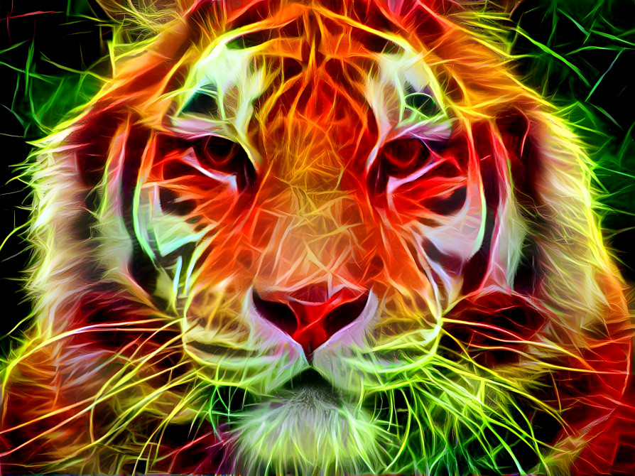 Fractal Tiger