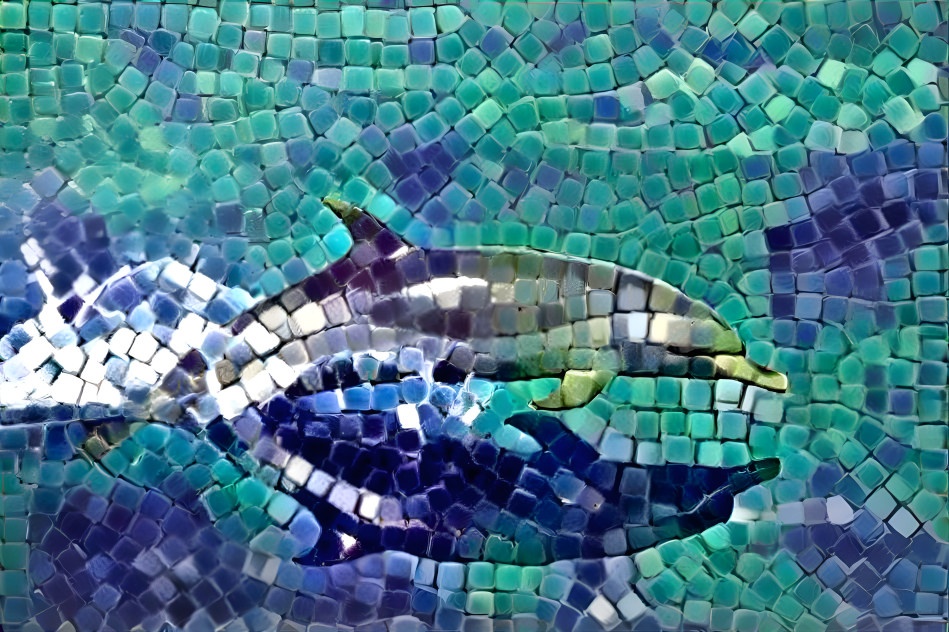 Mosaic Dolphin