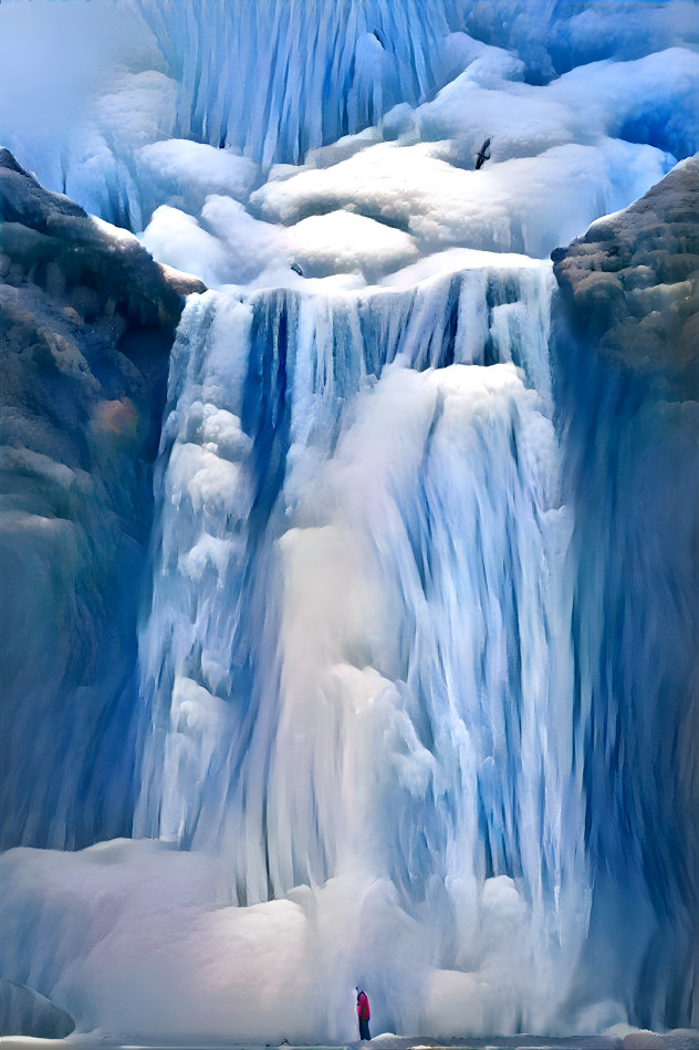 Frozen Waterfall