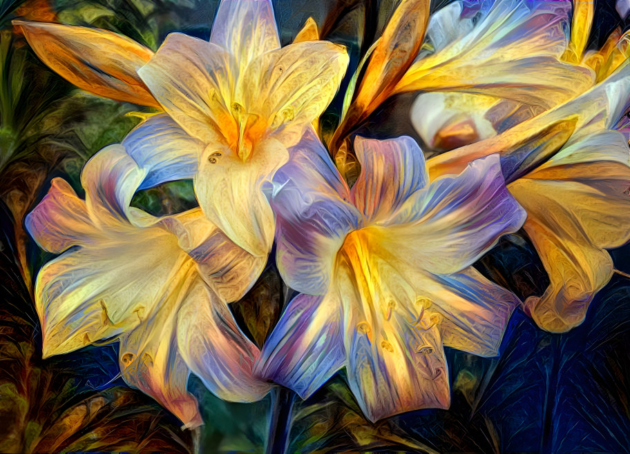 Yelloe Lilies