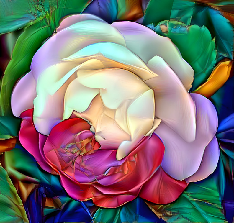 Rainbow Rose