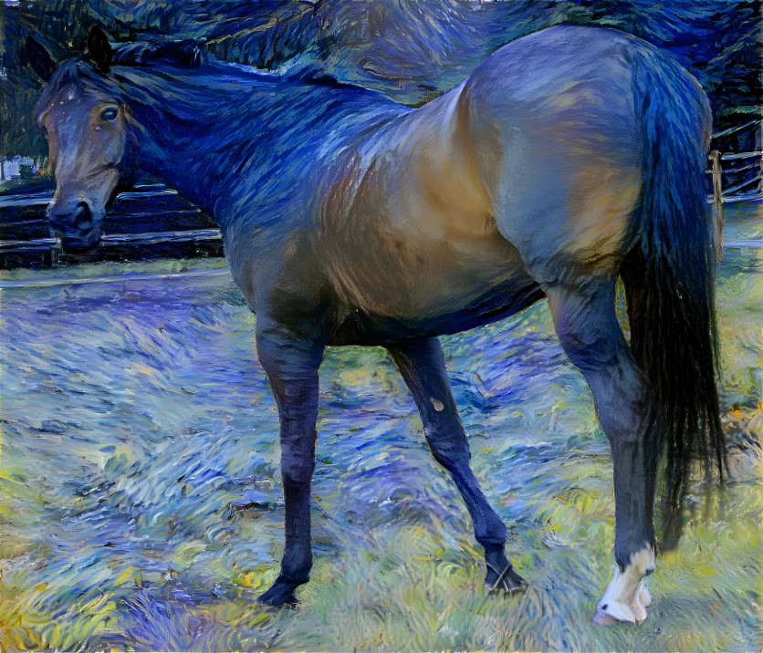 Blue Horse