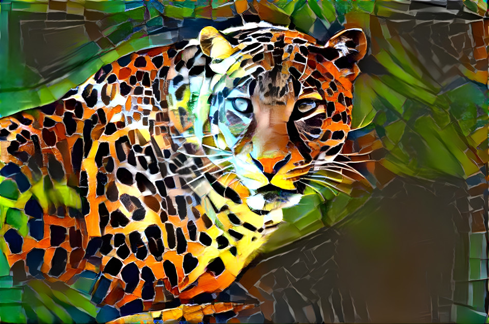 Mosaic Leopard